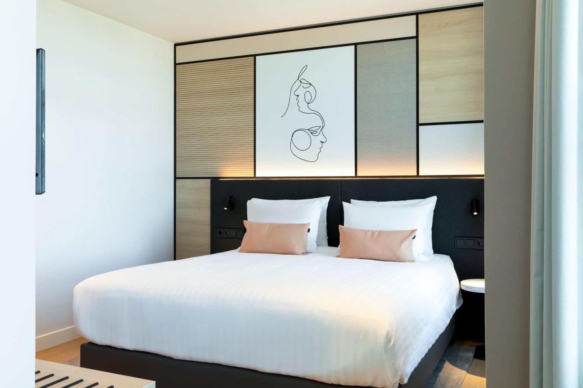 Studio met Kingsize Bed en Uitzicht op Skyline