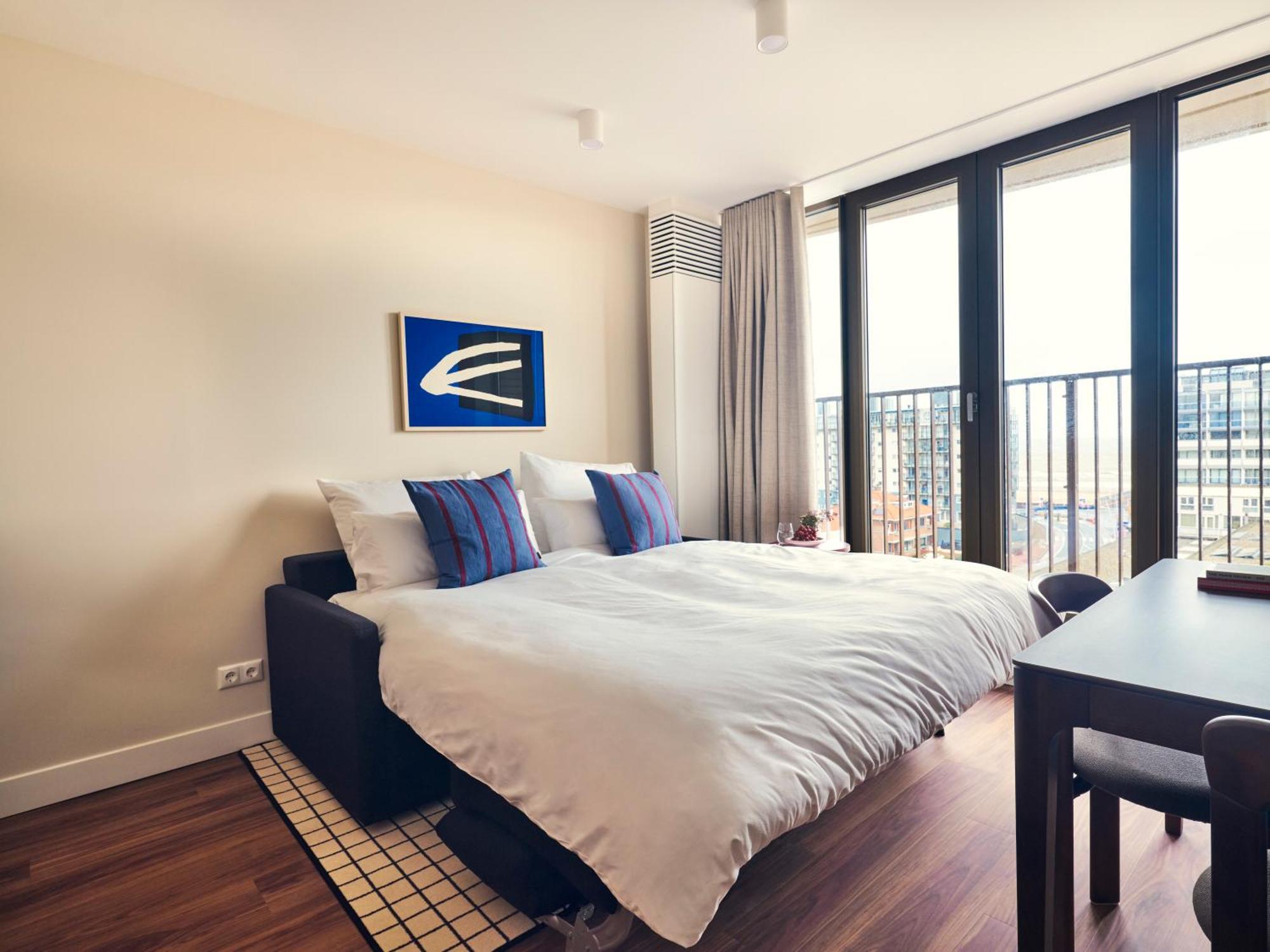 1 Bedroom Apartment with Balcony and Sofa Bed