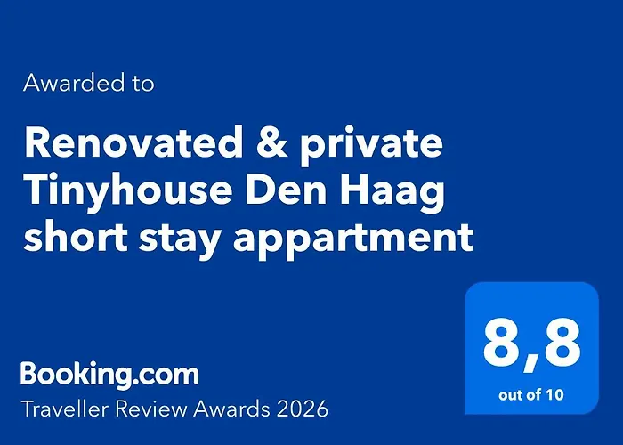 Renovated & Private Tinyhouse Den Haag Short Stay Appartment